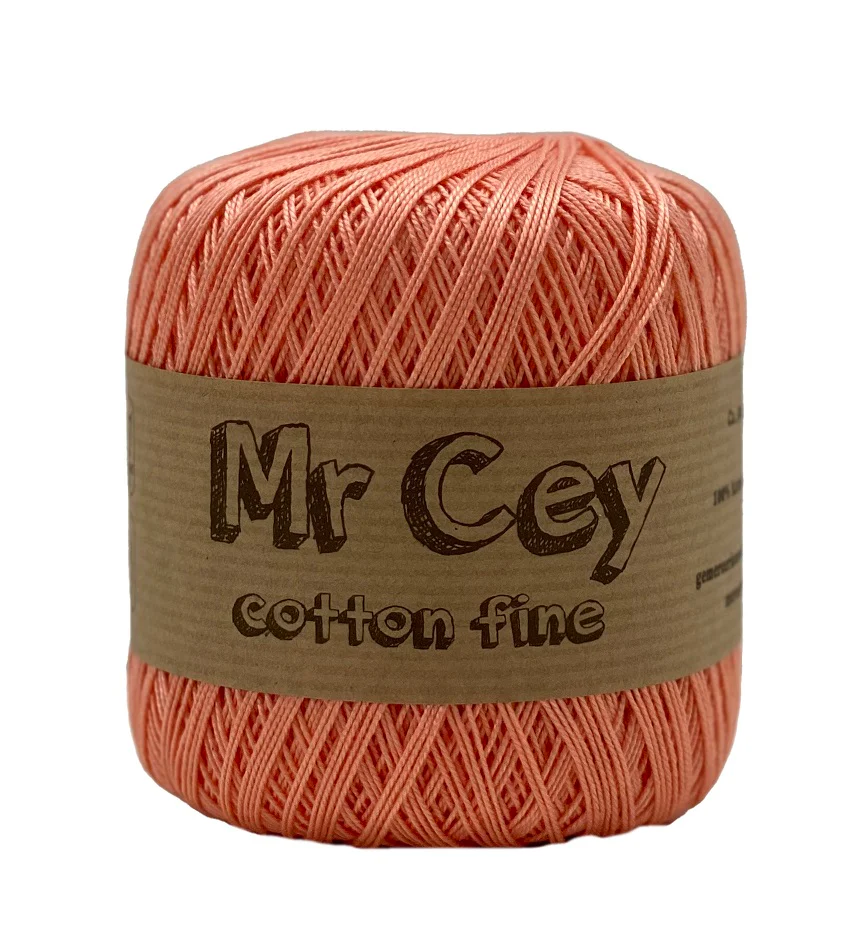 Mr. Cey Cotton Fine Corail (088) - Afbeelding 2
