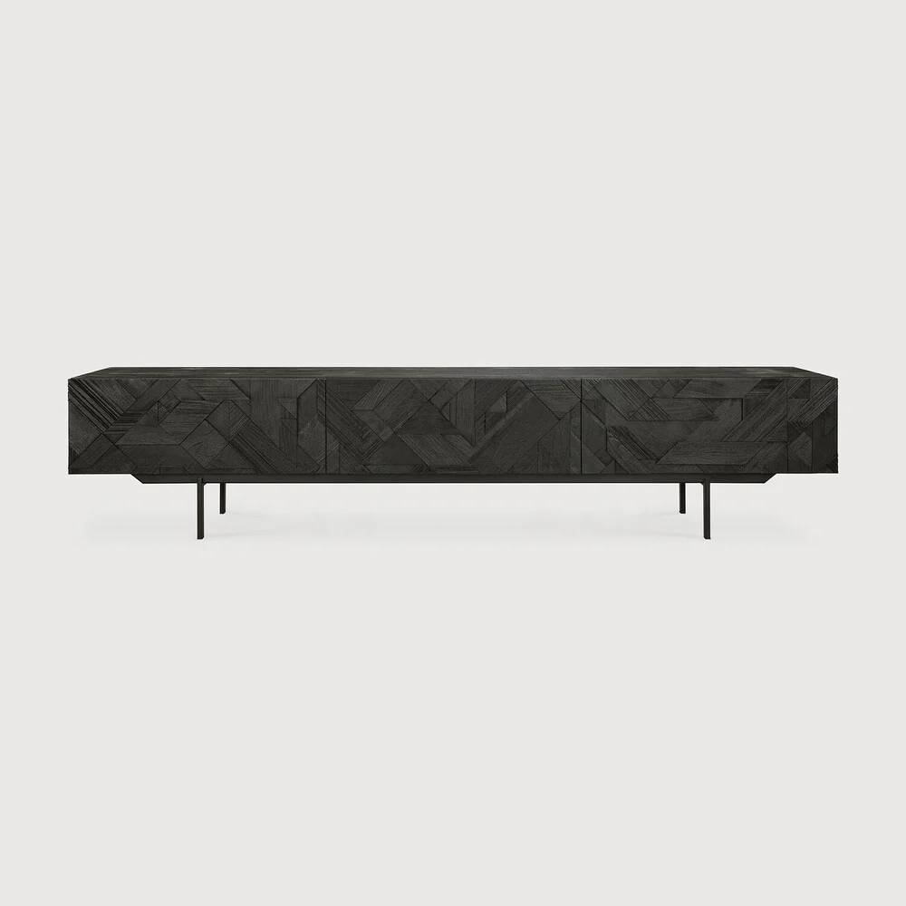 Ethnicraft Teak Graphic TV-meubel - Afbeelding 6