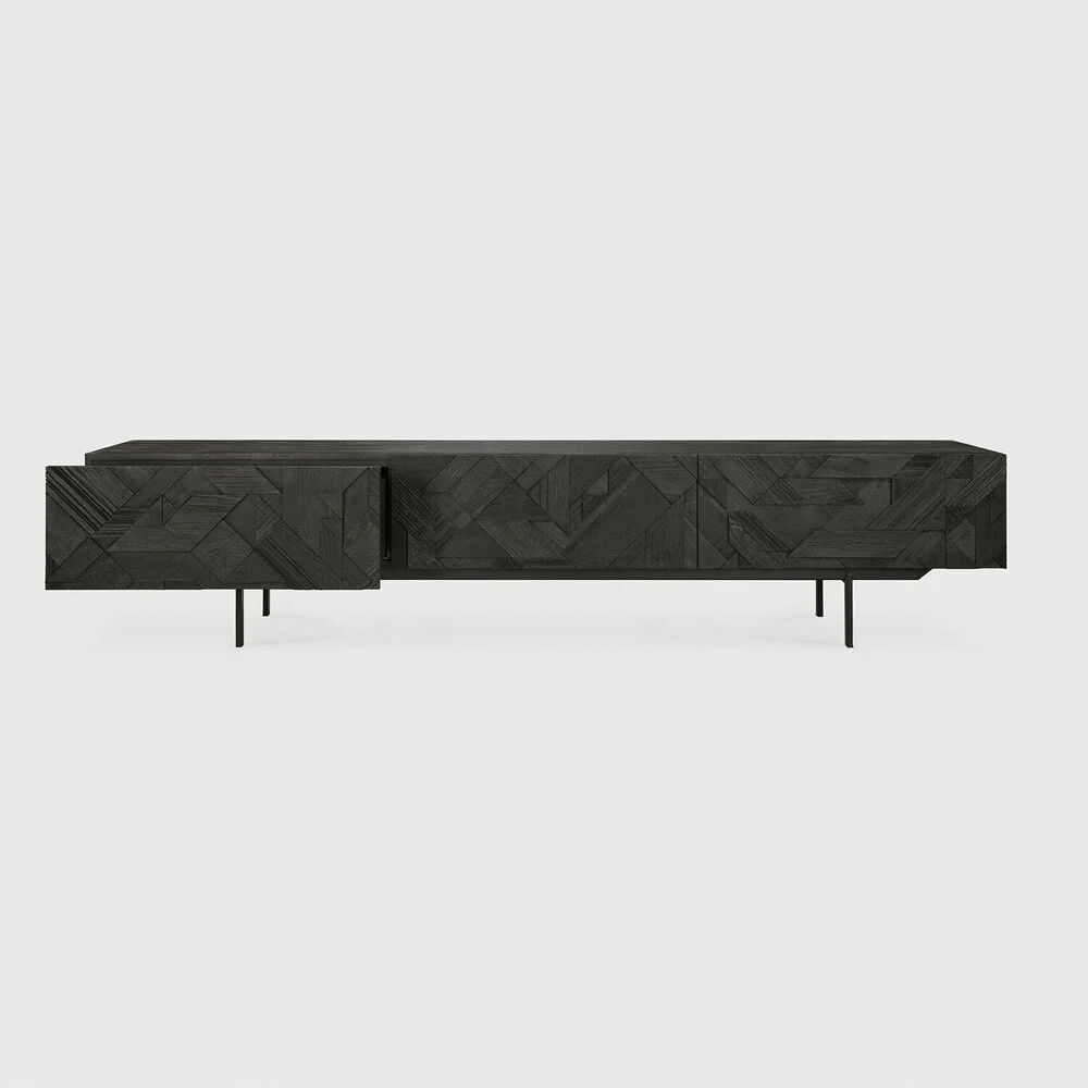 Ethnicraft Teak Graphic TV-meubel - Afbeelding 8