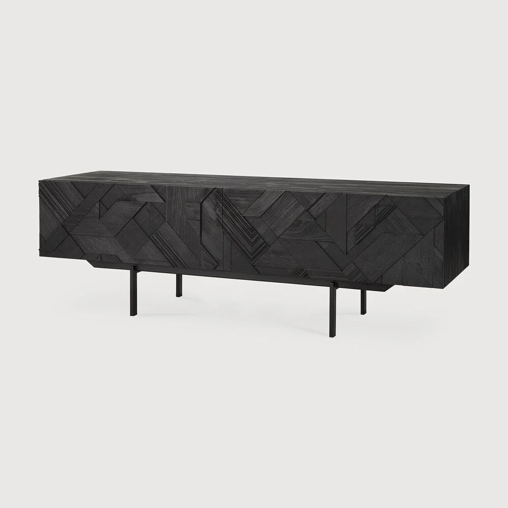 Ethnicraft Teak Graphic TV-meubel - Afbeelding 4