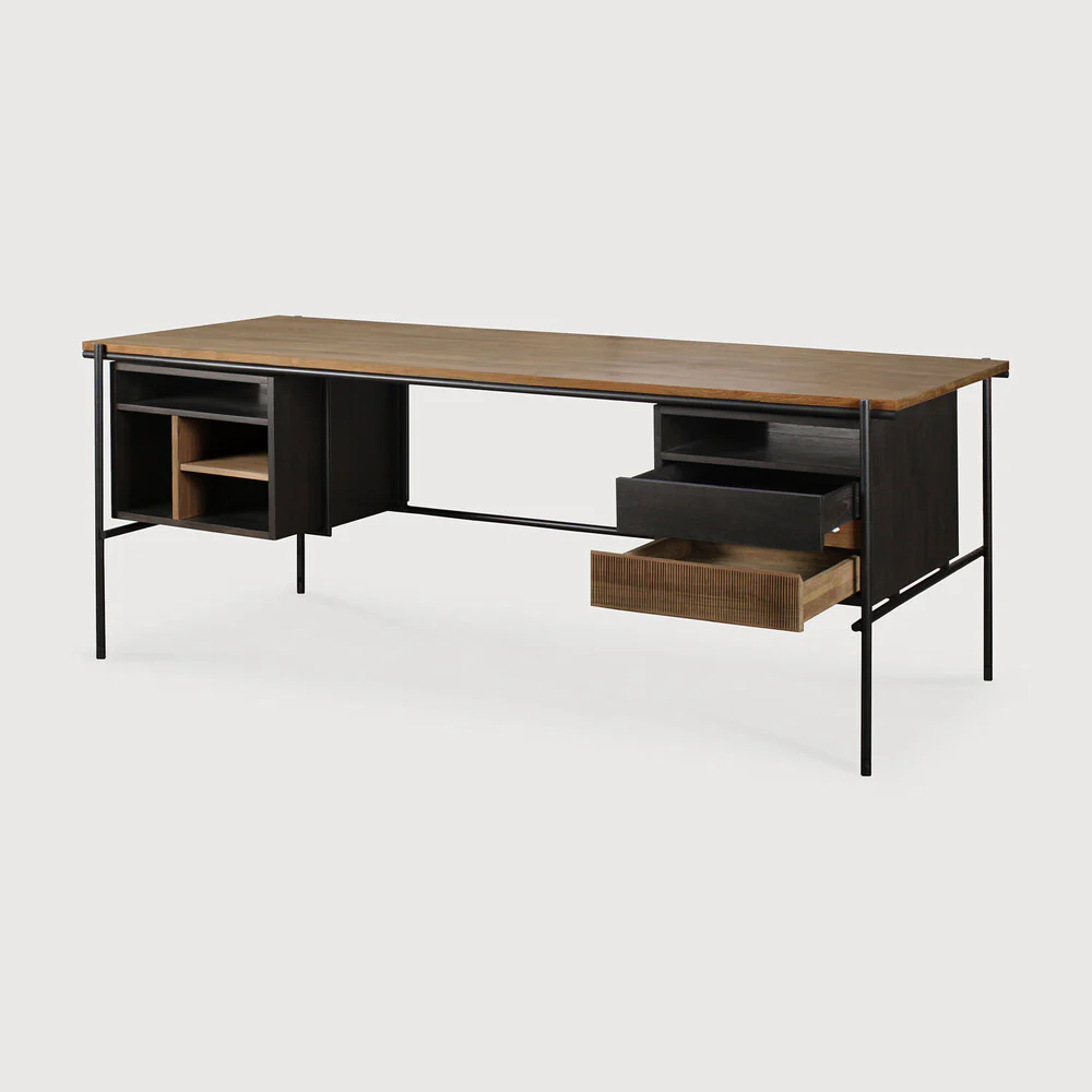 Ethnicraft Bureau Oscar - Afbeelding 3