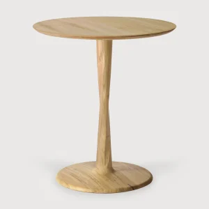 Ethnicraft Eettafel Torsion rond