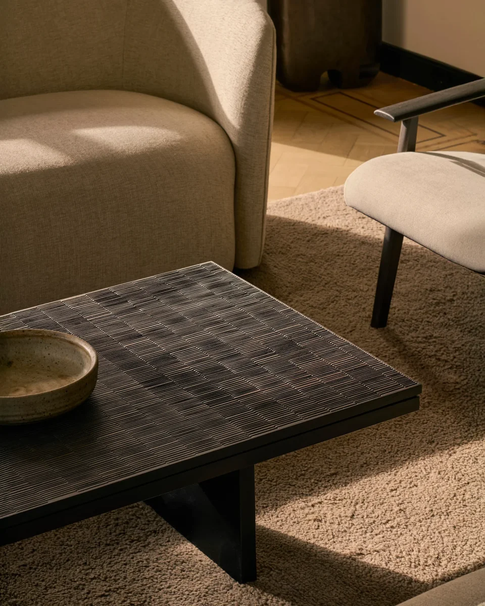 Ethnicraft Grooves salontafel - Afbeelding 3
