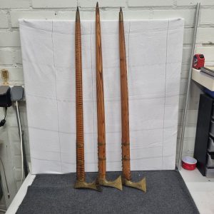 Bijzondere Decoratieve Wandelstokken met Folklore Touch (Set van 3) – Ca. 85-87 cm Hoog!