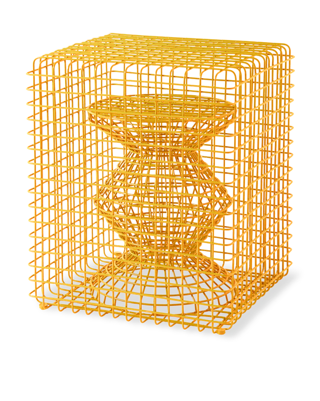 Pols Potten Wire Zig Zag Kruk - Afbeelding 5