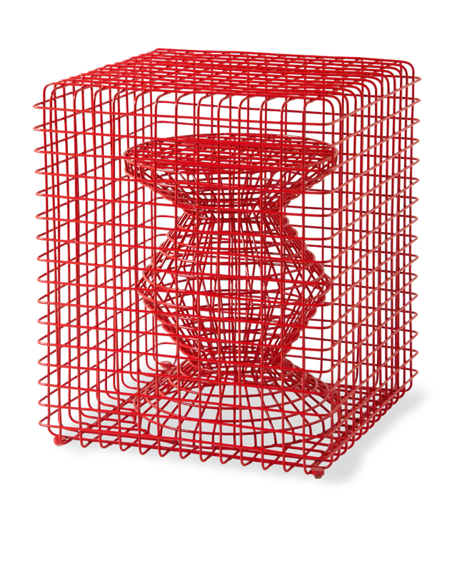 Pols Potten Wire Zig Zag Kruk - Afbeelding 4