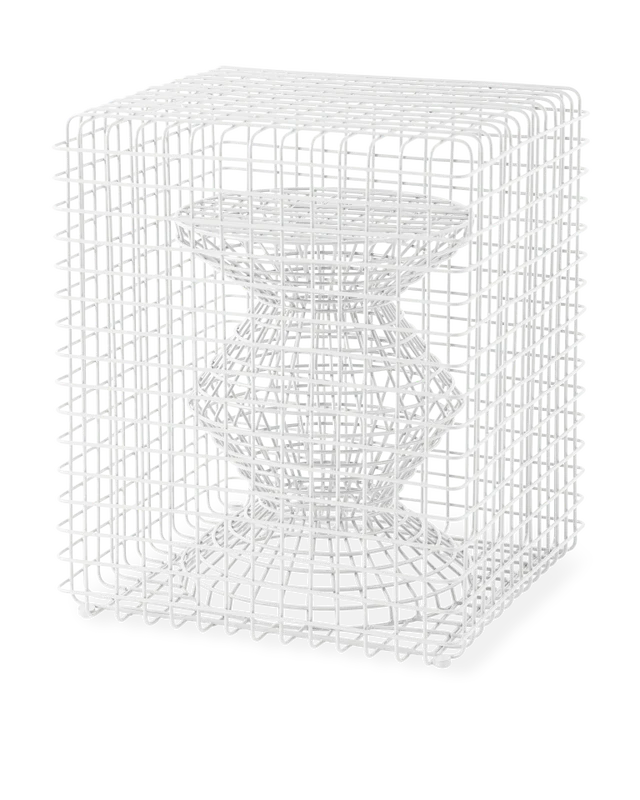 Pols Potten Wire Zig Zag Kruk - Afbeelding 7