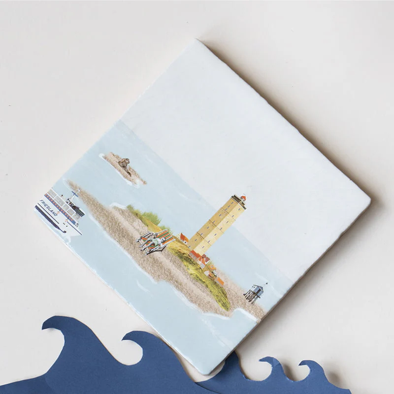StoryTiles Richting Terschelling tegeltje - Afbeelding 3