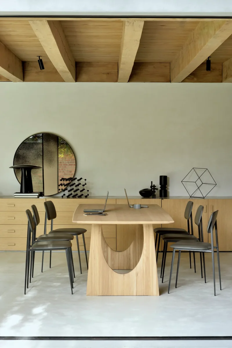 Ethnicraft Eettafel Geometric - Afbeelding 4