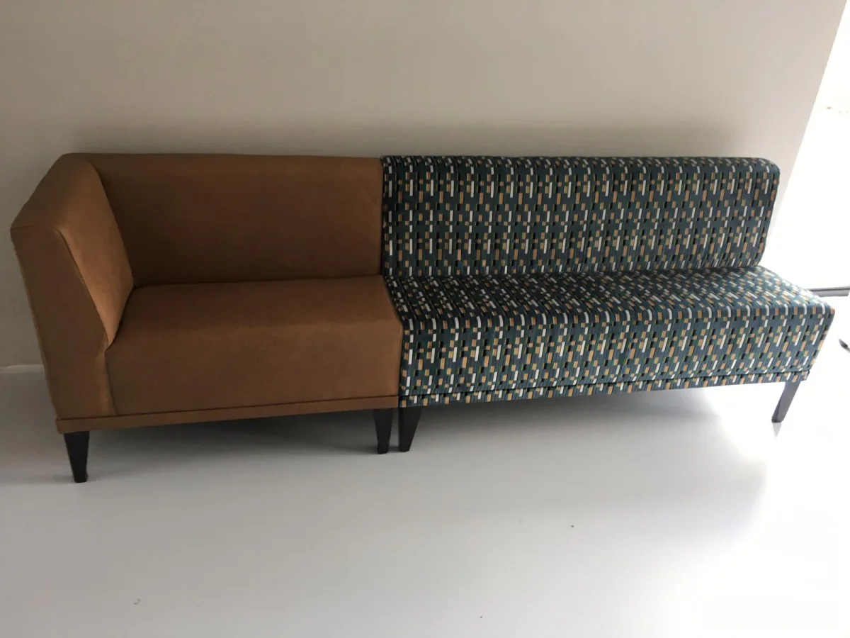 Eetkamerbank NICO RETRO PETROL - Afbeelding 3