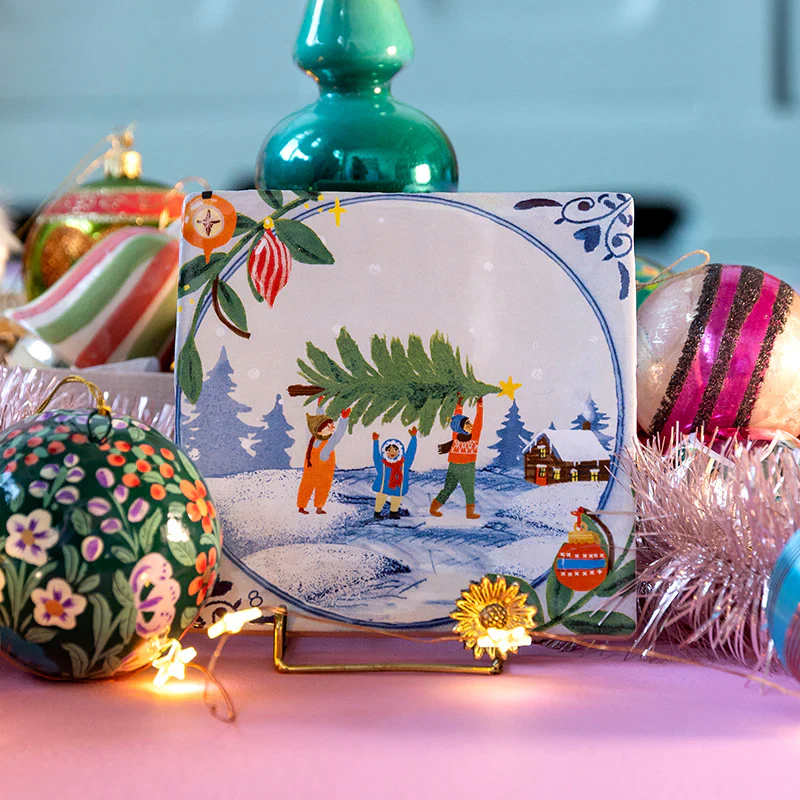 Storytiles The Magic Of Christmas Begins tegeltje - Afbeelding 3