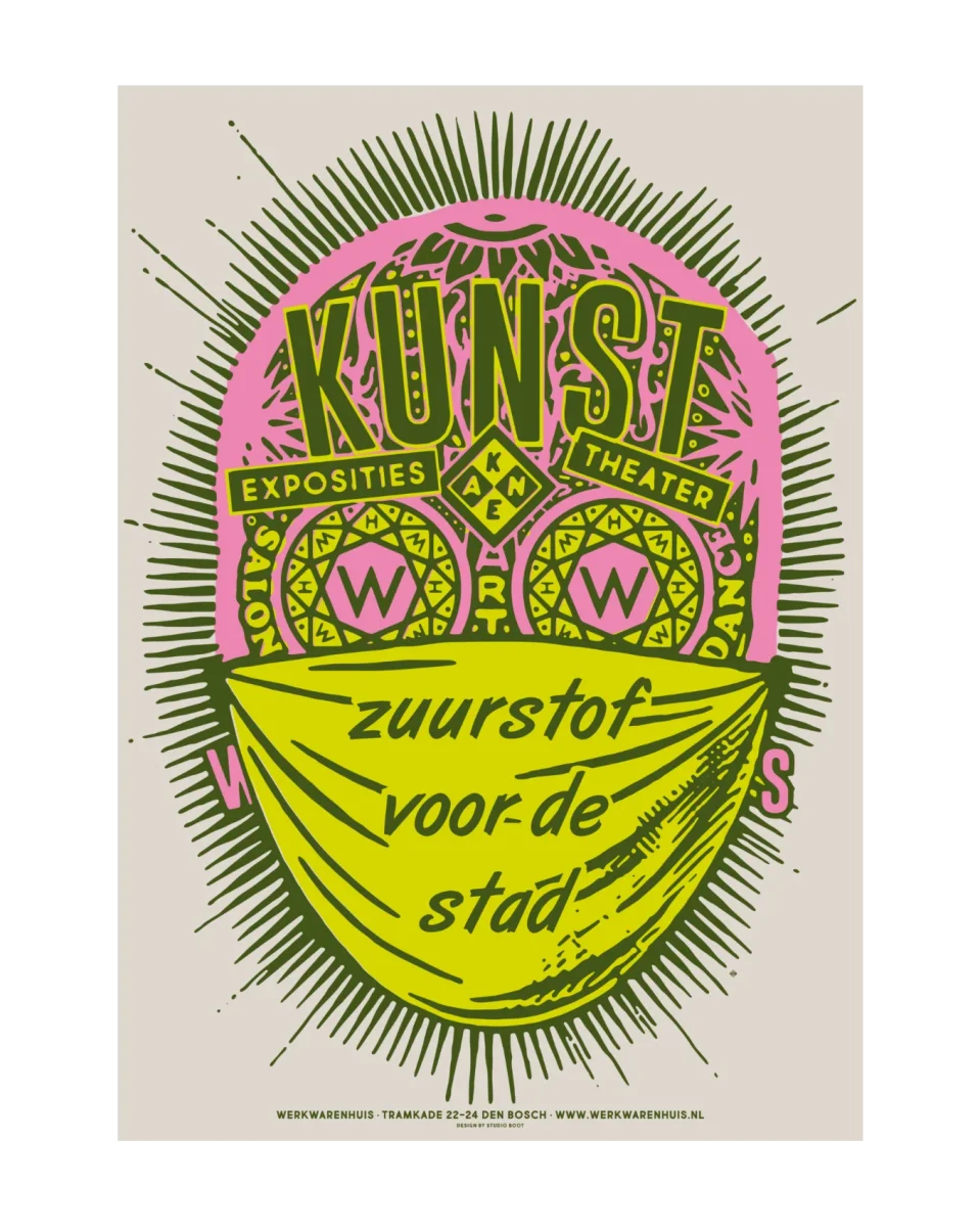 Studio Boot poster Kunst, zuurstof voor de stad - Afbeelding 2