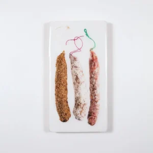 StigerWoods wooden tile Three Sausages