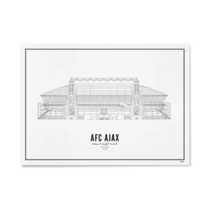 WIJCK. Poster AFC Ajax - Johan Cruijff Arena