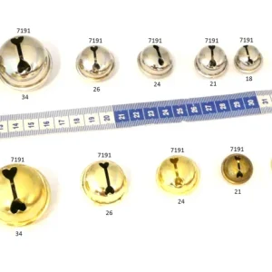 Belletjes 7 mm (Gold)