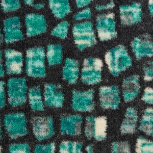 Tarkett vloerkleed Mosaïc groen/zwart