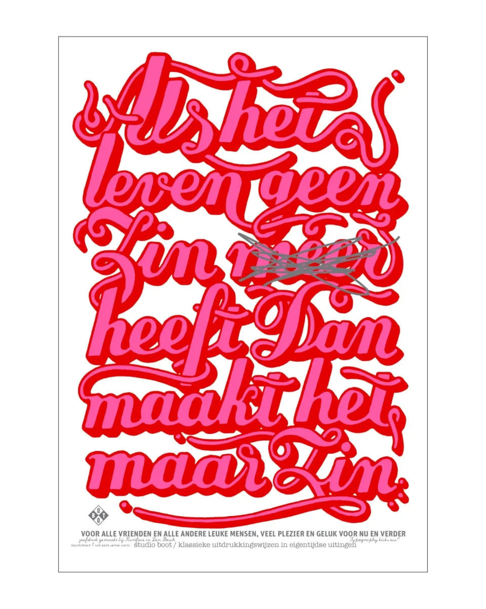 Poster Het Leven - Afbeelding 2