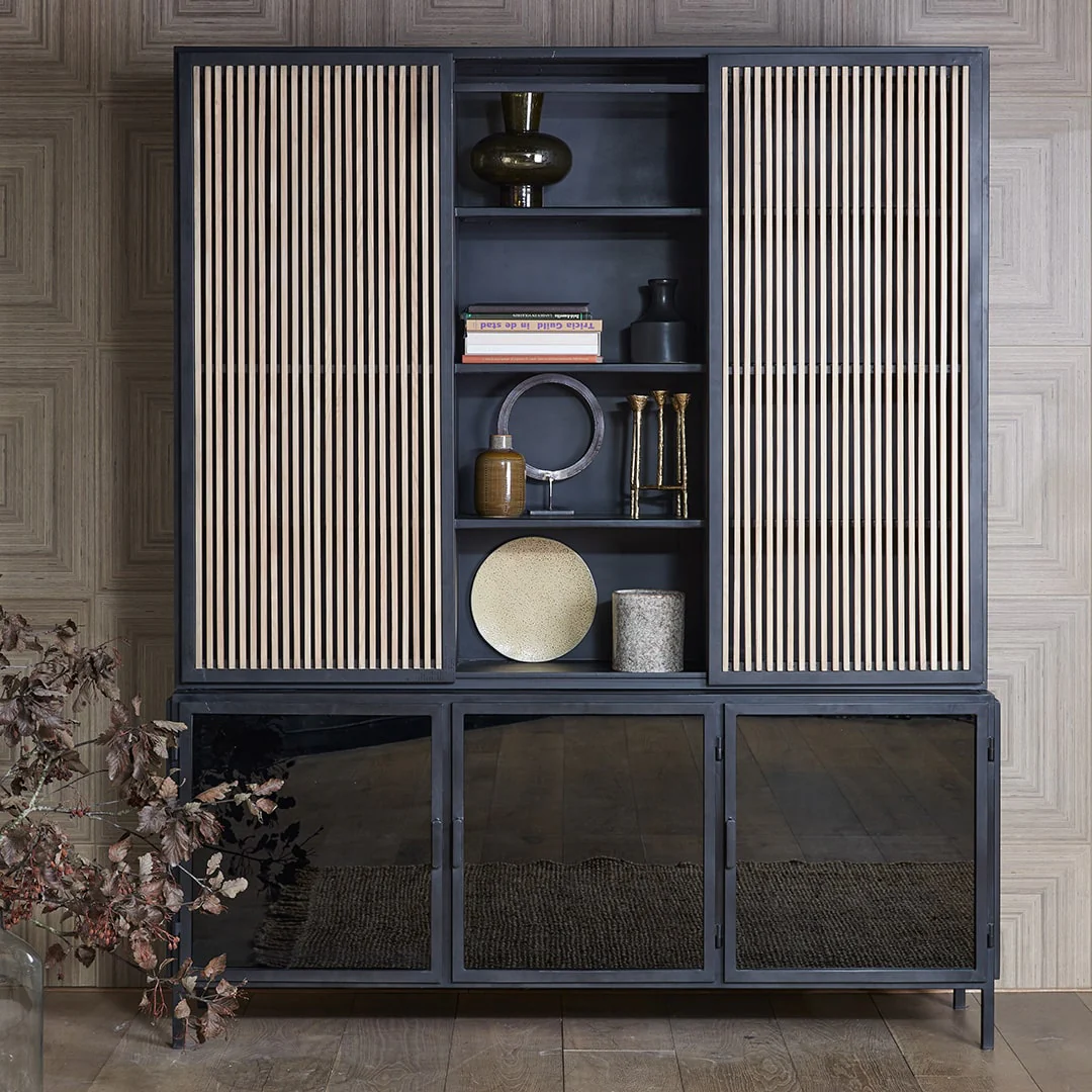 New Routz Vitrinekast Garland sliding door - Afbeelding 4