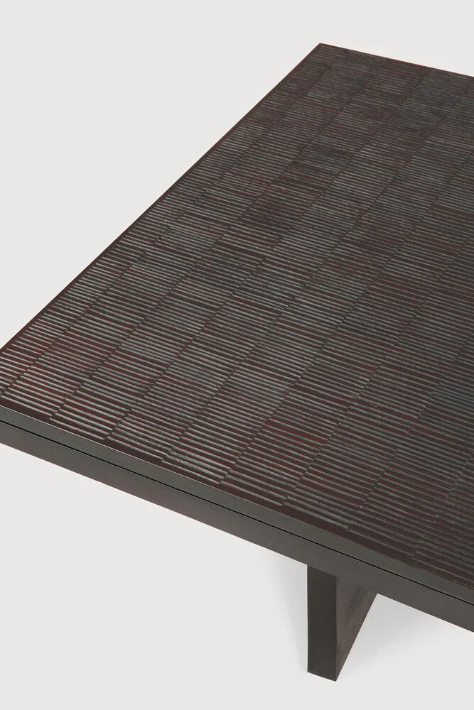 Ethnicraft Grooves salontafel - Afbeelding 5