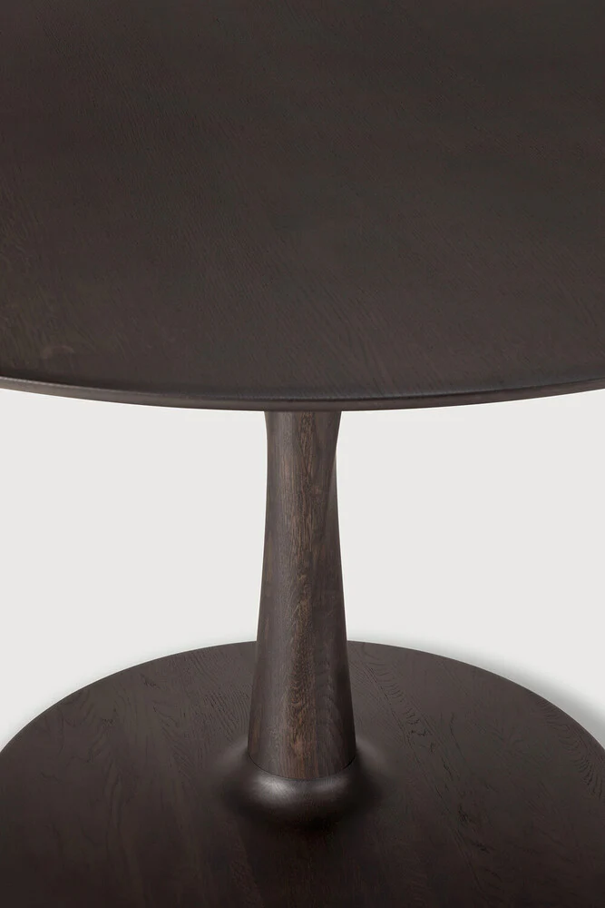 Ethnicraft Eettafel Torsion rond - Afbeelding 8