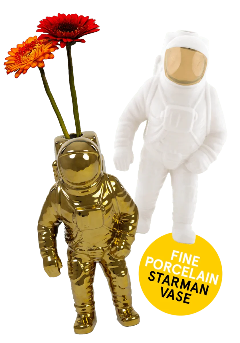 Seletti Starman vaas goud - Afbeelding 3