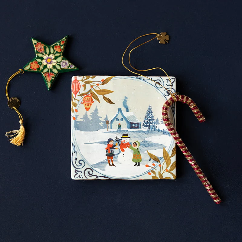 Storytiles Mister Snowman tegeltje - Afbeelding 3