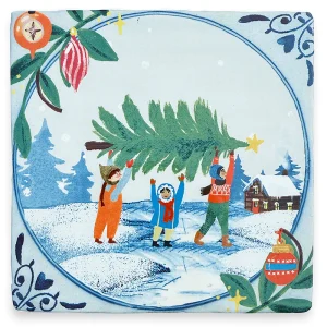 Storytiles The Magic Of Christmas Begins tegeltje