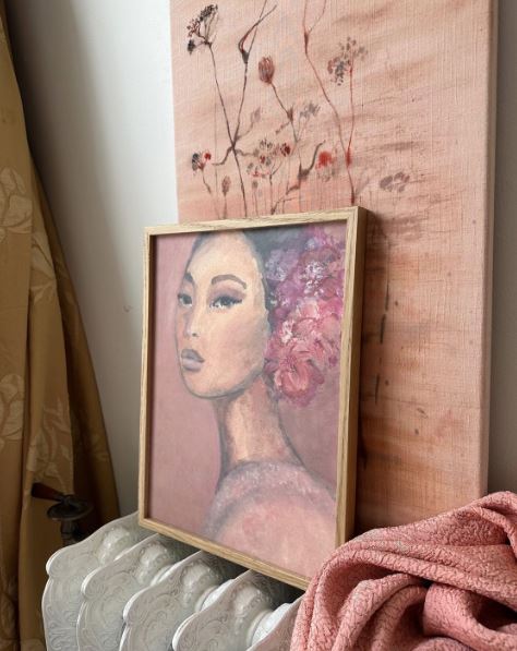 TinyStories Poster met Lijst - Sakura - Afbeelding 5